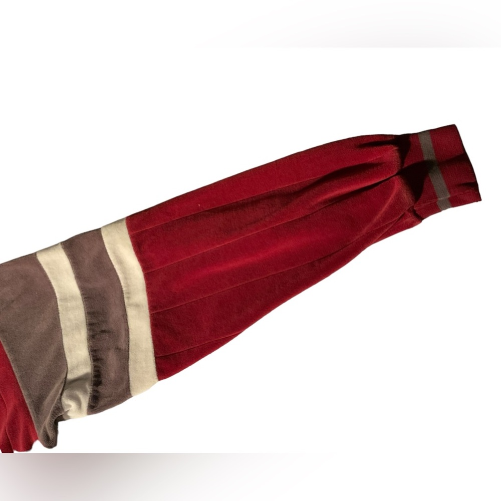 ** Christian Dior L E Connaisseur Red Velvet Jacket/ Sweater - Picture 11 of 13